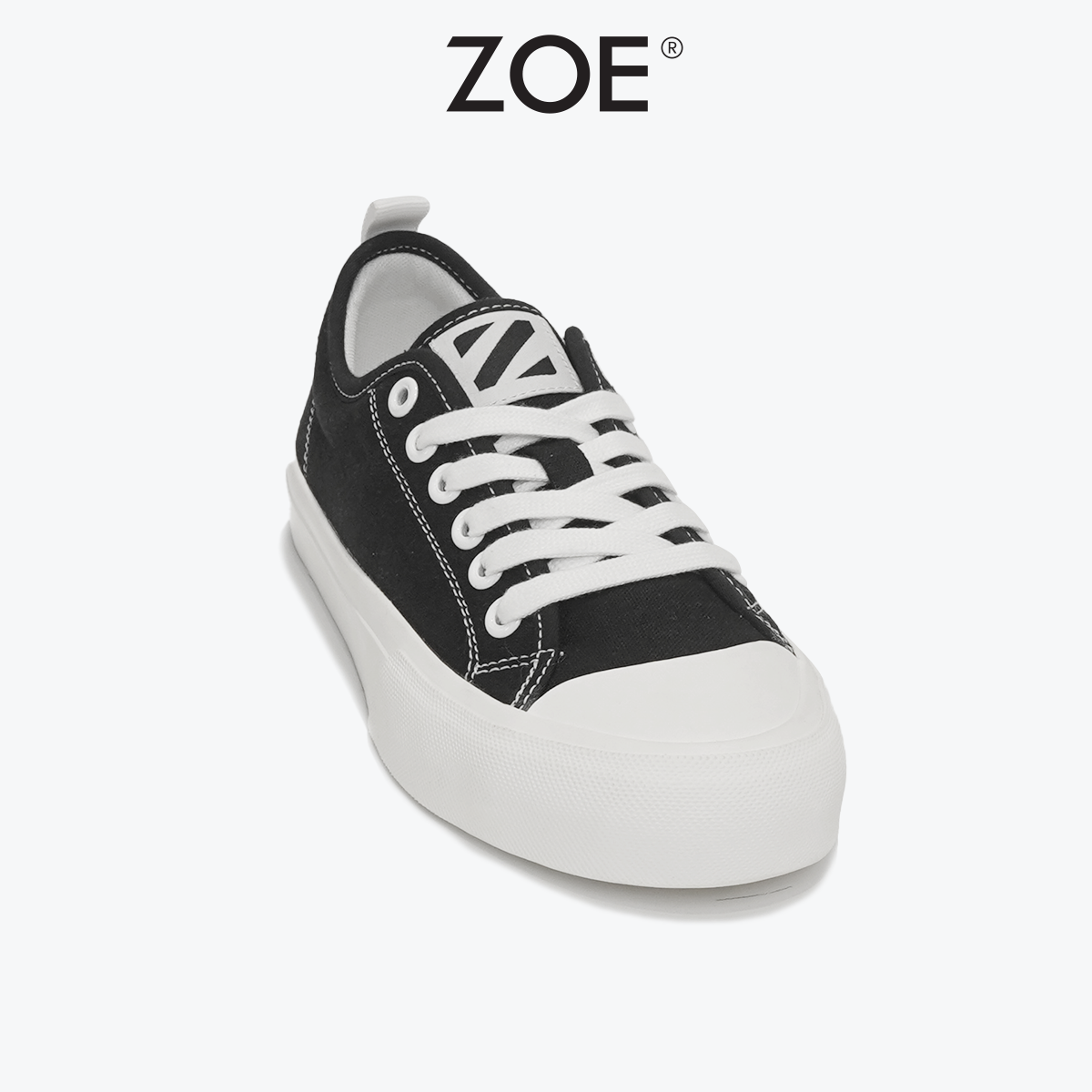 Giày Thể Thao Đen Lowtop Zoe (Giày Sneaker Đen - LT001) |  Zoe Official