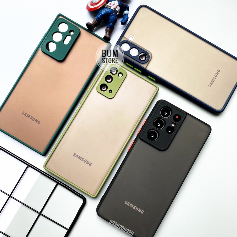 Ốp lưng bảo vệ camera samsung s21 ultra / s21 plus / s21 fe / note 20 ultra / note 20 / note 9