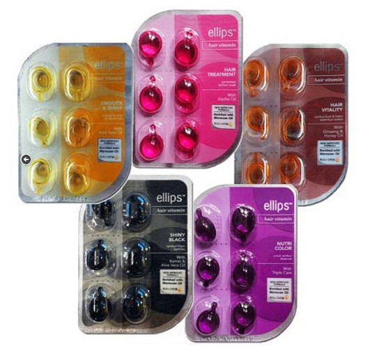 Vitamin Dưỡng Tóc Ellips (Vỉ 6 viên)