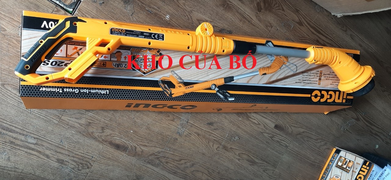 (BODY)20V Máy cắt cỏ dùng pin INGCO CGTLI2001 (KHÔNG PIN VÀ SẠC)
