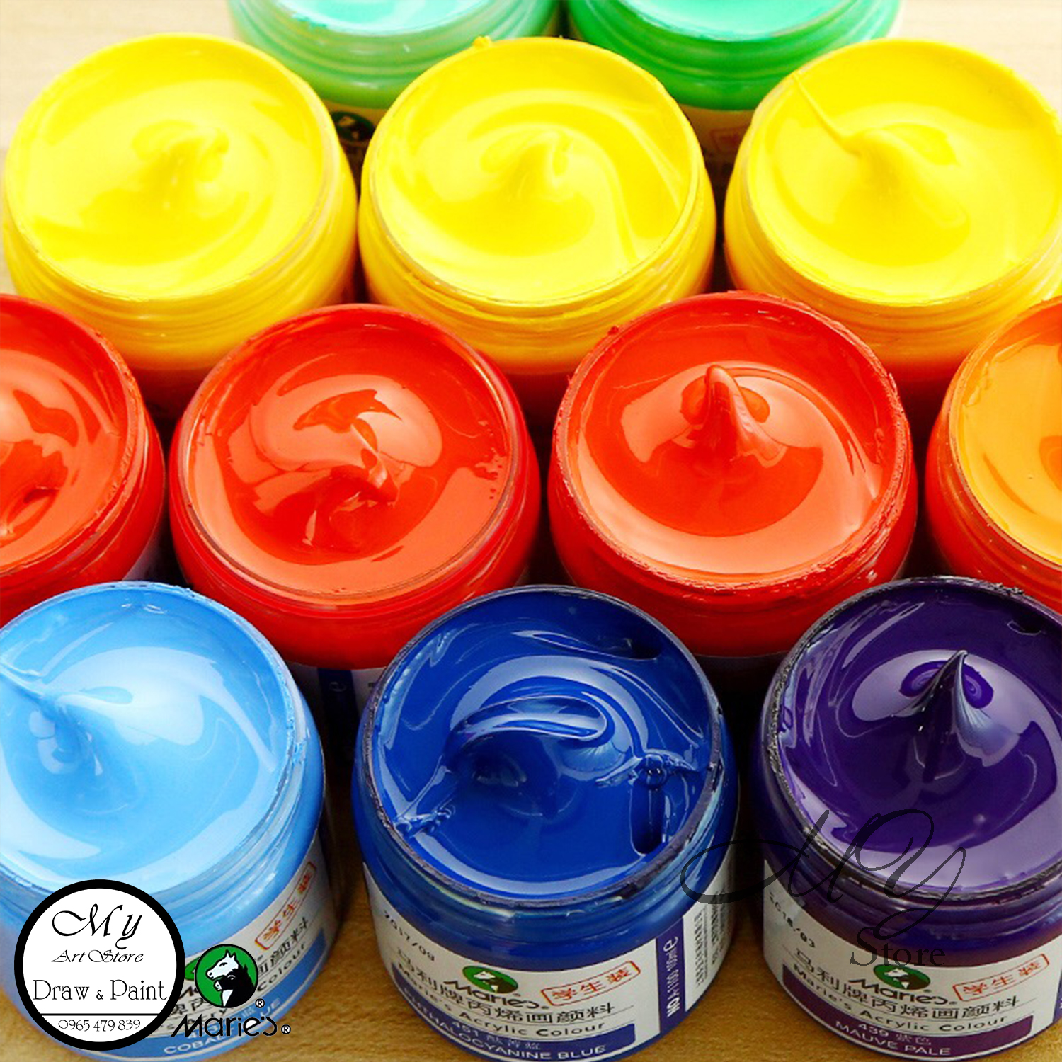 Màu vẽ Acrylic MARIE's 100ml
