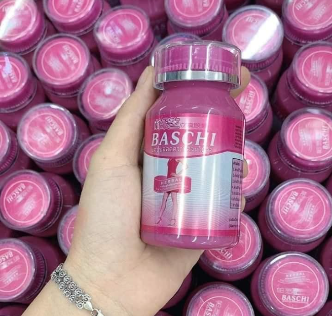 giảm cân Baschi hồng Thái Lan chính hãng lọ 40 viên