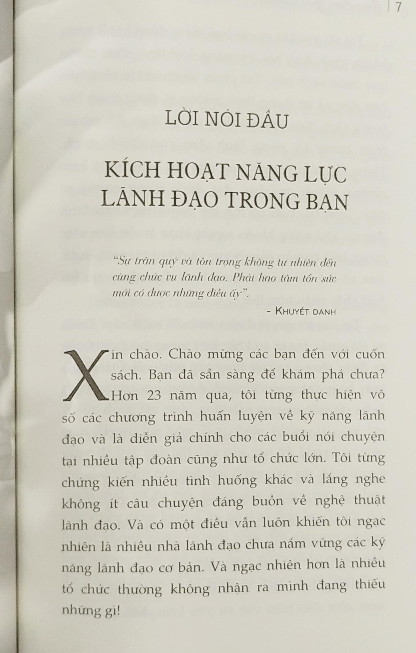 Sách Khơi Nguồn Năng Lực Lãnh Đạo