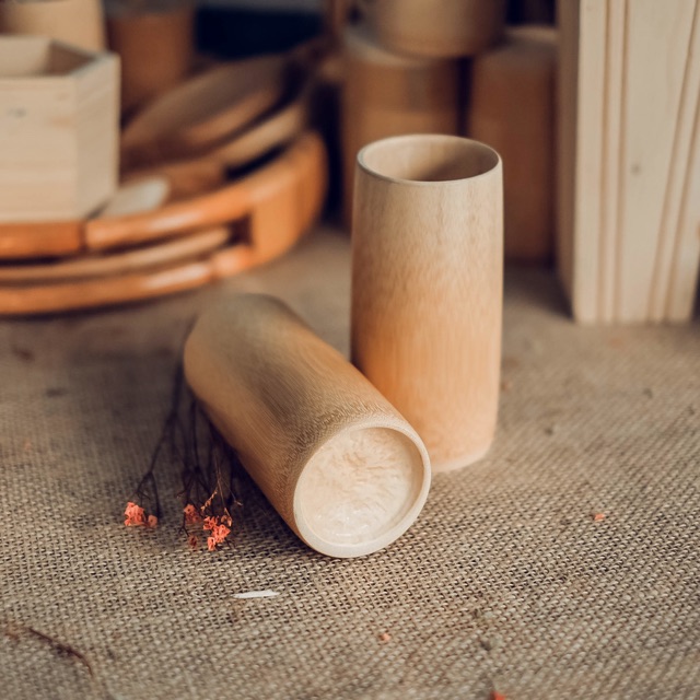 [HCM]Ly tre - ly tre handmade (bamboo cup)