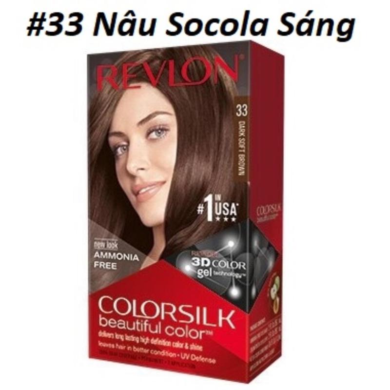 THUỐC NHUỘM TÓC REVLON 3D COLOR SILK 130ml