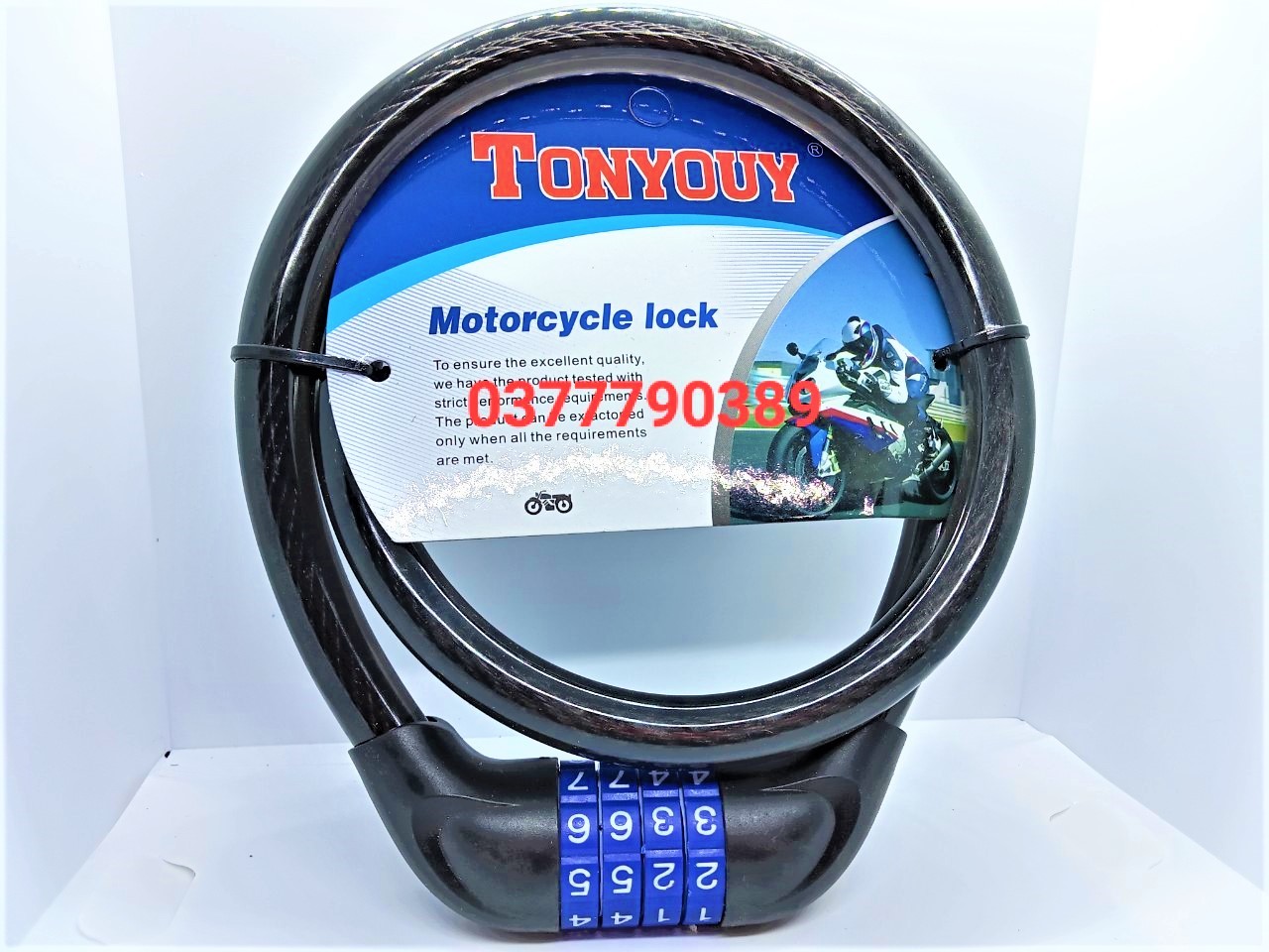 [HCM]khóa dây số xe máy