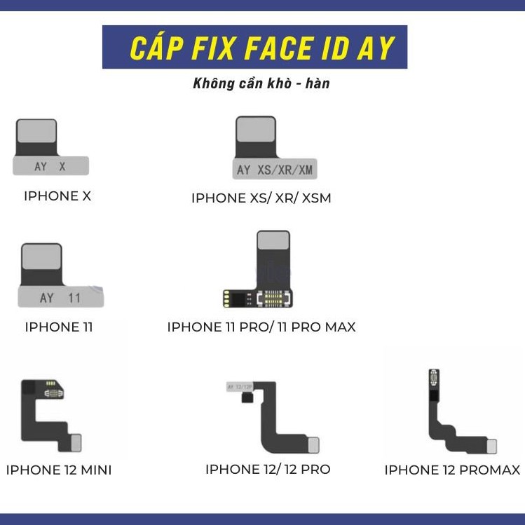 Cáp face ay ipx – ip12pm dùng cho box ay a108