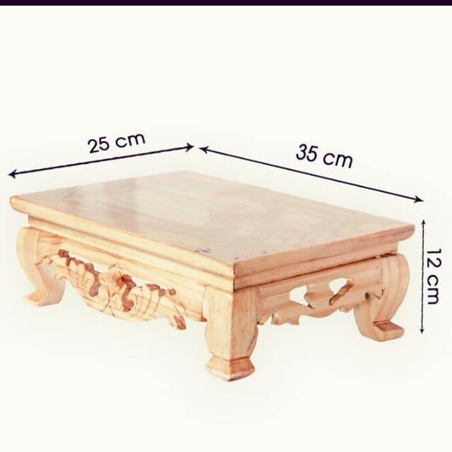 Bàn ô sin gỗ sồi 40 x 60 cm
