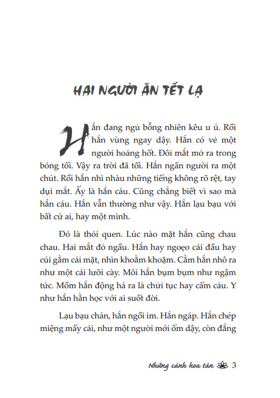 Những cánh hoa tàn