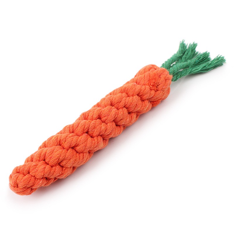 đồ chơi chó mèo - cà rốt thừng cho chó mèo - T3 PETS SHOP