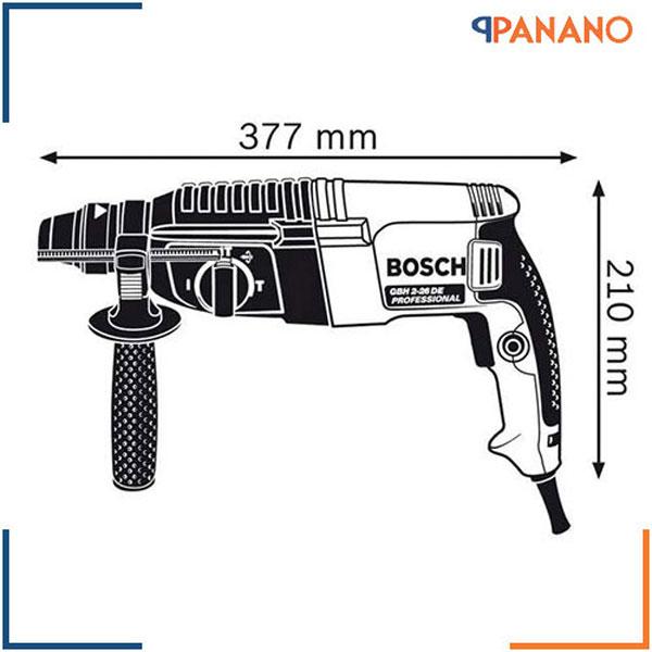 Máy khoan búa Bosch GBH 2-26 RE Professional (Xanh)