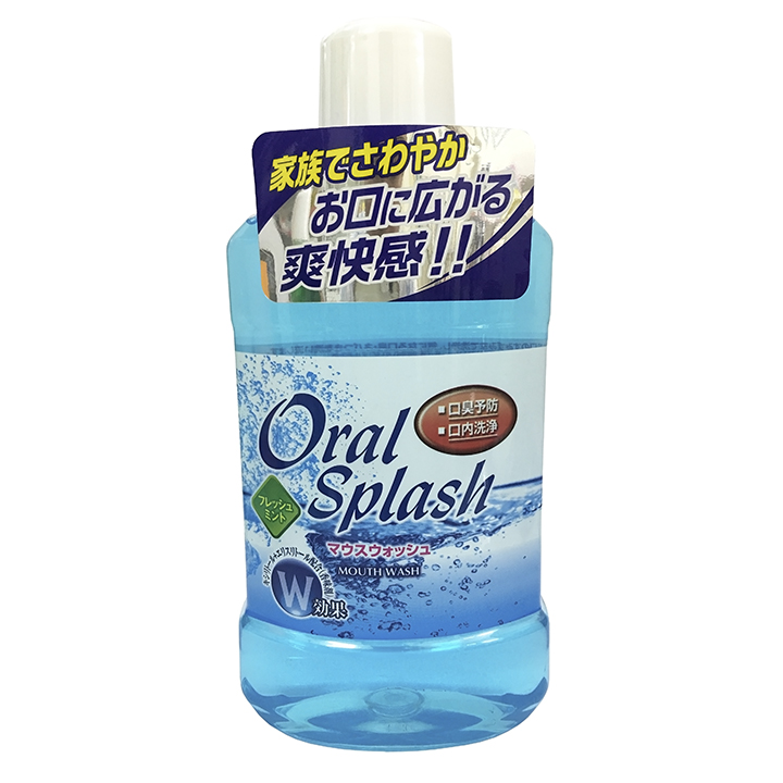 Nước súc miệng Oral Splash Nhật Bản 500 ml