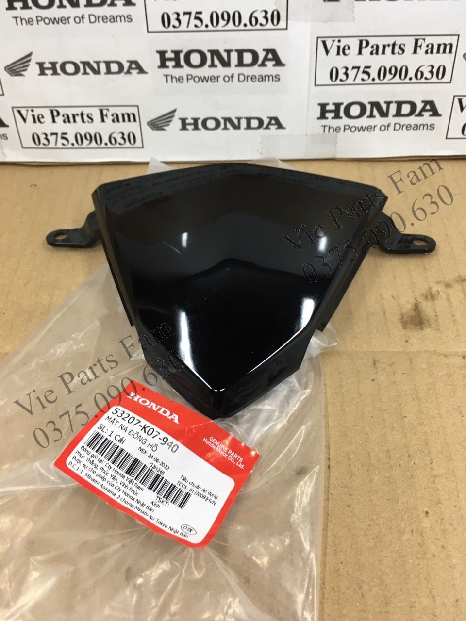 Mão chắn gió, kính chắn gió wave rsx 110 2012-2013 , hàng din honda mới 100%