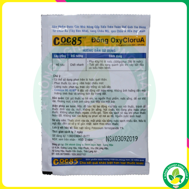 Thuốc trừ bệnh COC - 85 gói 20g
