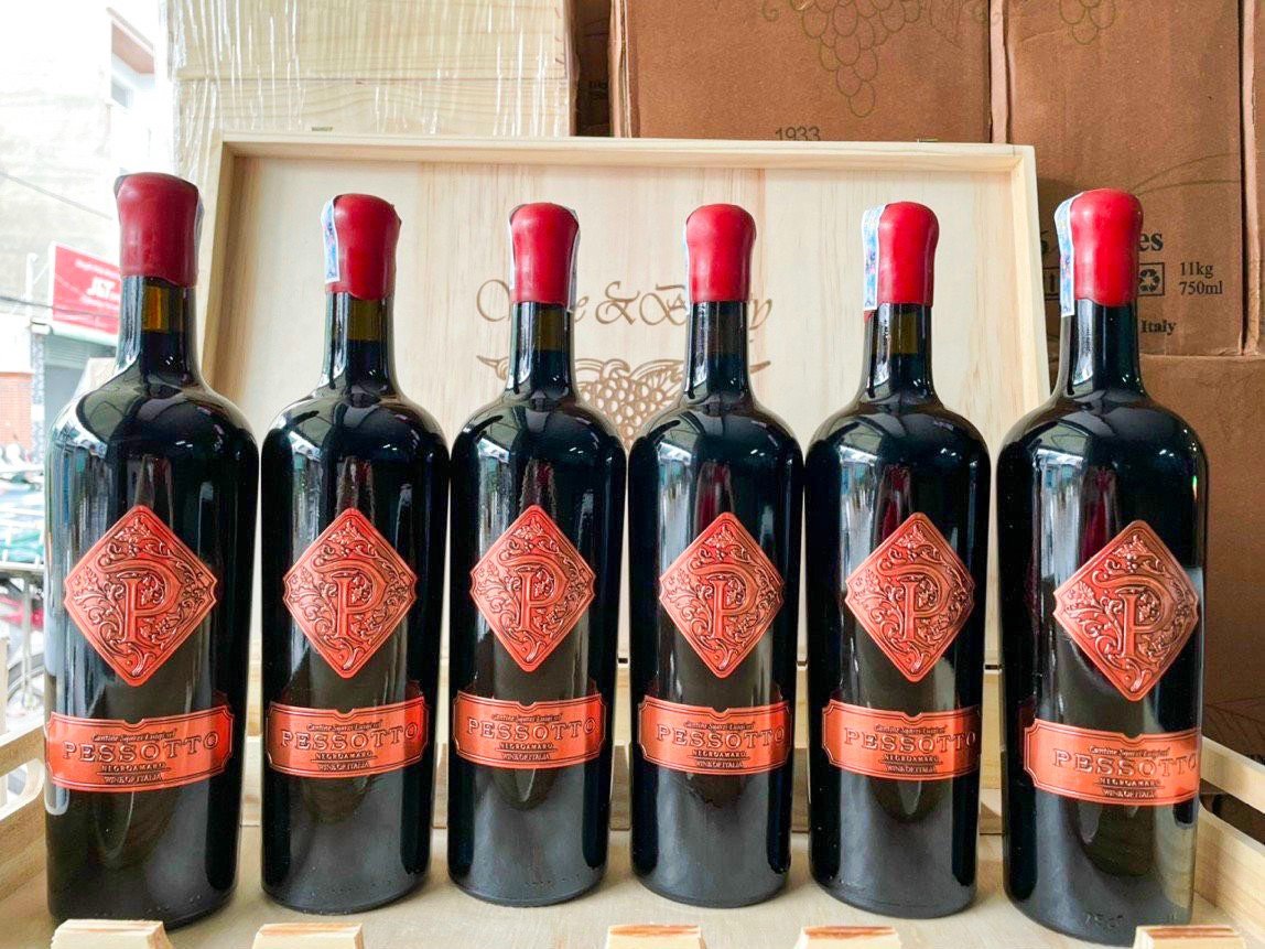 Vang Ý PESSOTTO - Negroamaro 16%