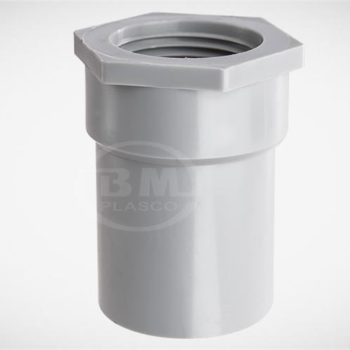 Nối ren trong phi 21, phi 27, phi 34, phi 42, phi 49, phi 60 ống nhựa pvc-u bình minh