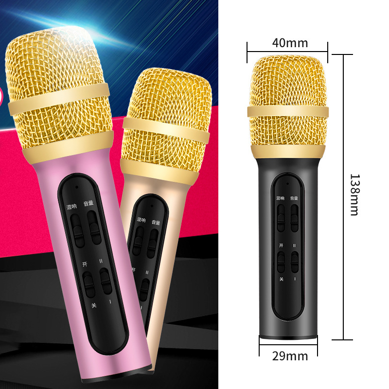 Micro Thu Âm- Micro Karaoke- Sound Card- Bộ Micro C11 Live Stream, Hát Karaoke Chuyên Nghiệp Mới, Đầy Đủ Phụ Kiện Tai Nghe, Cáp Sạc, Dây Live, Dây Lấy Nhạc- Thu Âm Cực Chuẩn, Pin Khỏe Dùng 6-10 Giờ, Hát Cực Đã