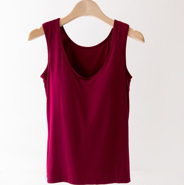 Áo Sát Nách Cotton Đệm Ngực Liền CT102