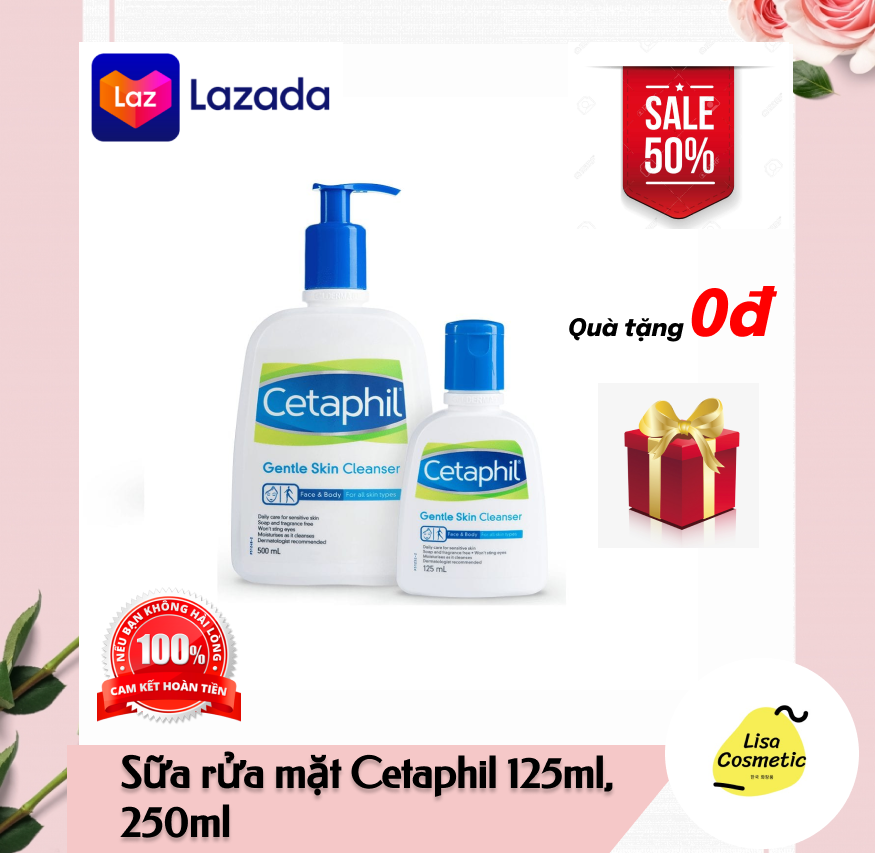 Sữa Rửa Mặt Dịu Nhẹ Cetaphil Gentle Skin Cleanser