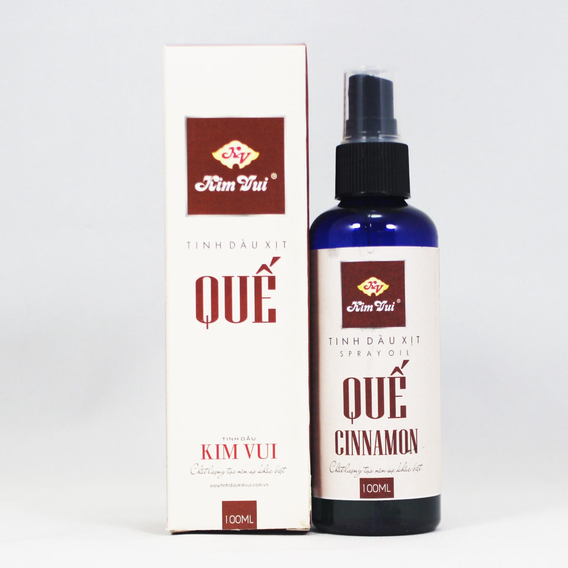 Tinh dầu xịt phòng Quế Kim Vui 100ml