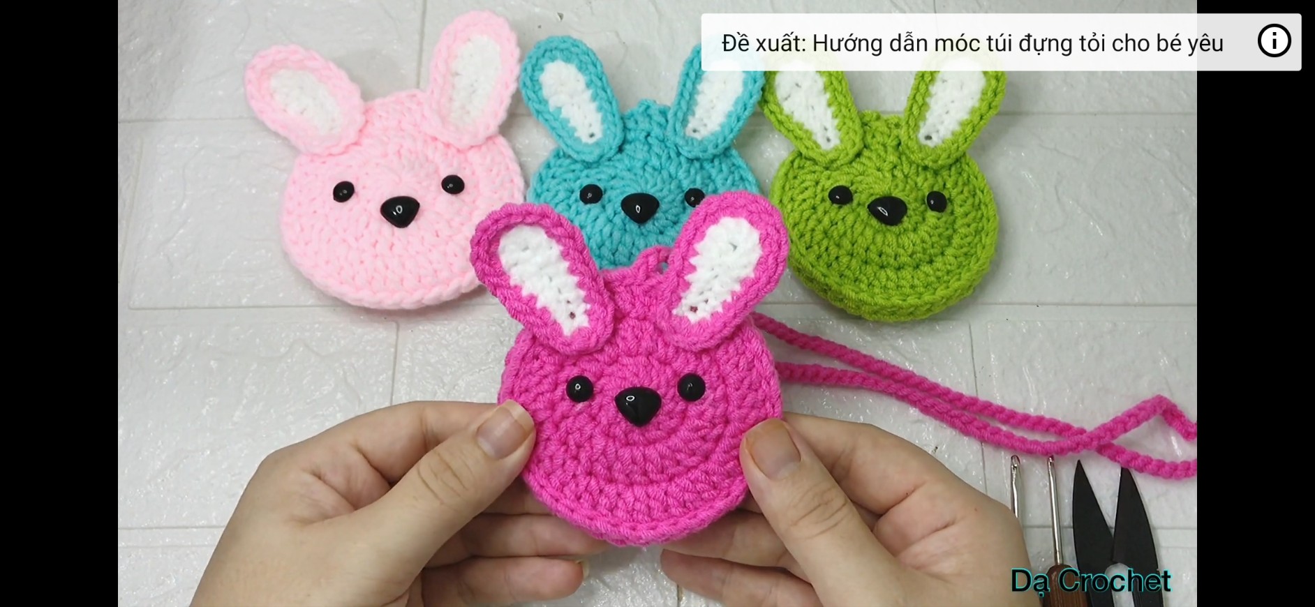 Túi đựng tỏi handmade cho bé