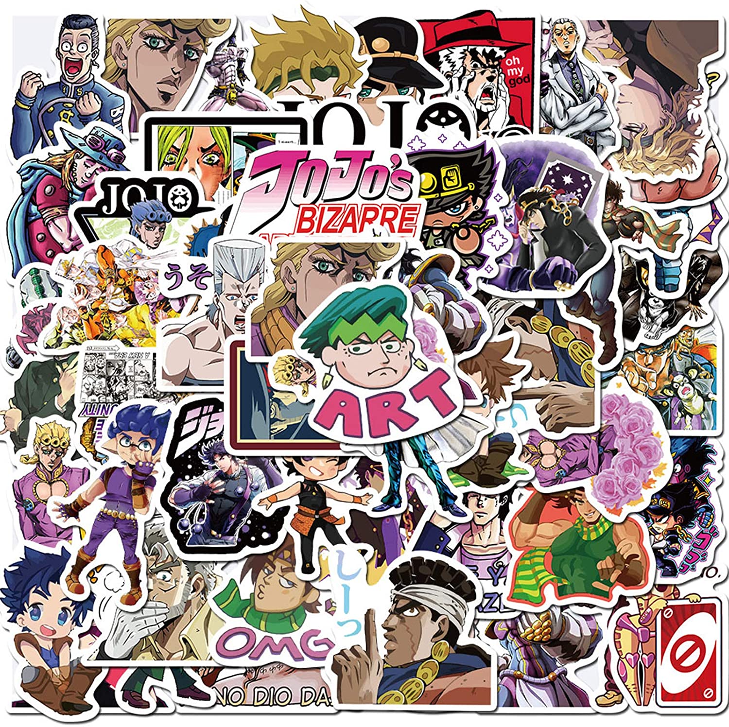 Set 30-60 Sticker Jojo 's Bizarre Adventure