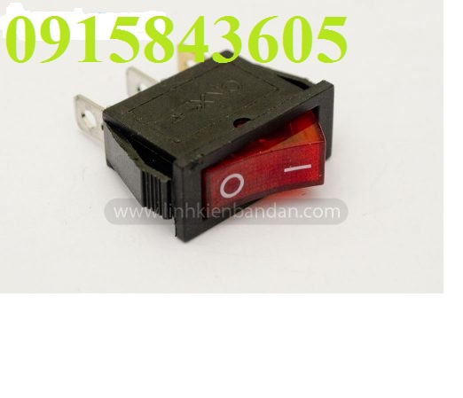 Bộ 3 Công tắc nguồn 3 chân  15A/220V (có đèn)