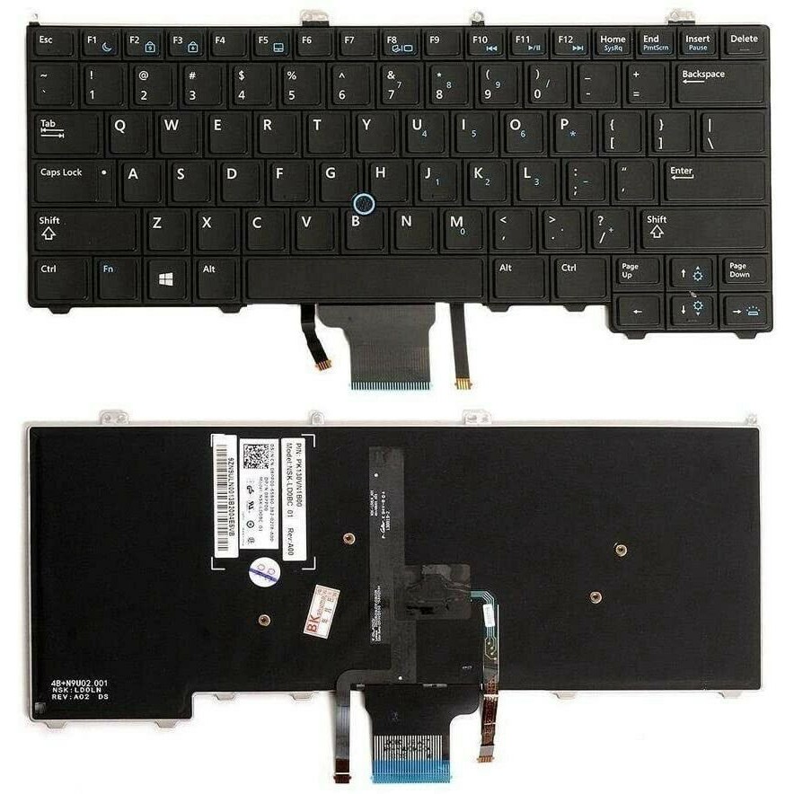 Bàn Phím Laptop DELL Latitude E7440 E7420 / CÓ ĐÈN