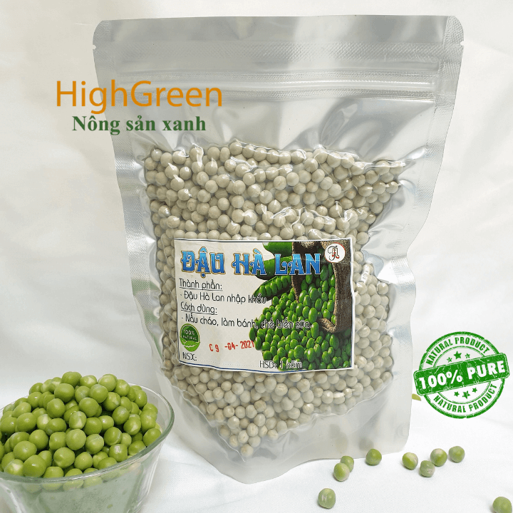 1KG Đậu Hà Lan Khô - Đậu Hà Lan nhập khẩu, 100% hàng mới, shop cam kết về chất lượng. Dùng làm sữa hạt, rau mầm đậu hà lan, snack, các món hầm