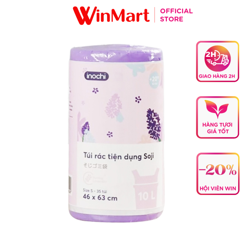-Túi rác thơm tiện dụng Soji 10Lx35c