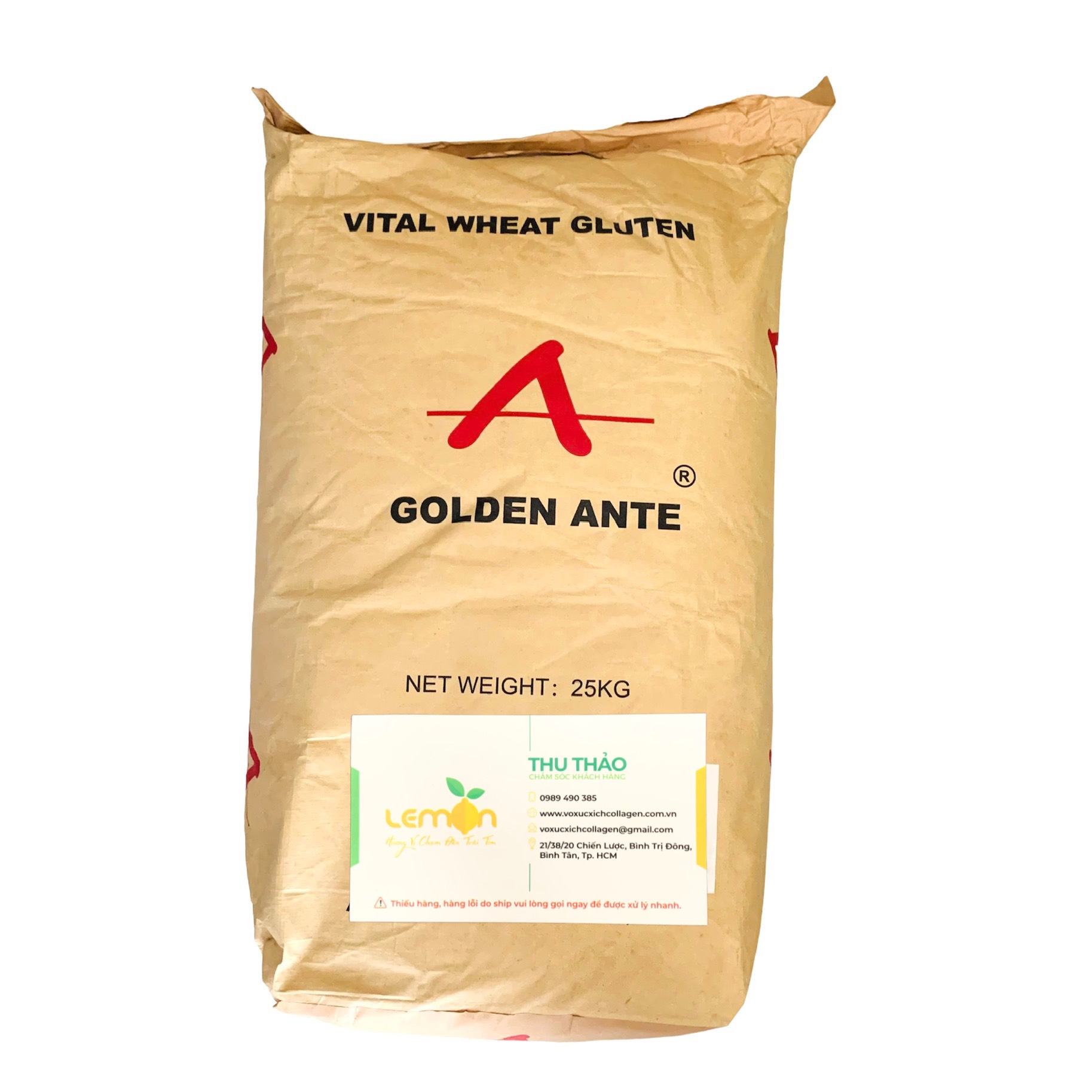 [GÓI 1KG] Bột mì căn - Bột Vital Wheat Gluten - Bột lúa mì làm đồ chay, giò chả, bò viên