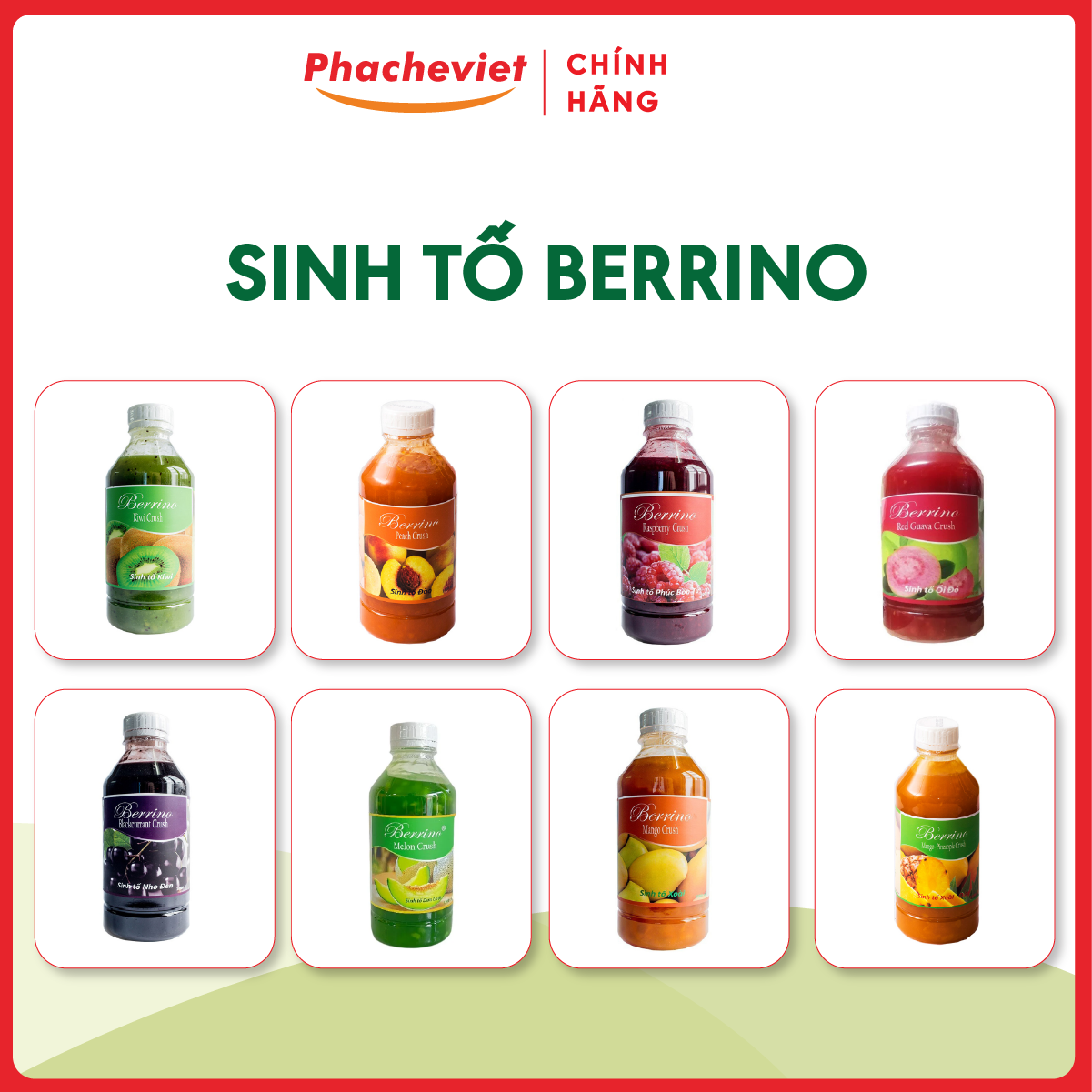 Sinh Tố Berrino 1000ml