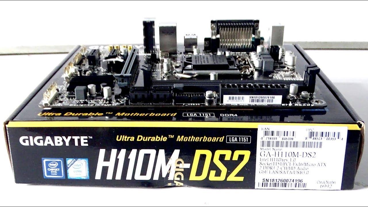 Main Gigabyte H110M-DS2 Socket 1151