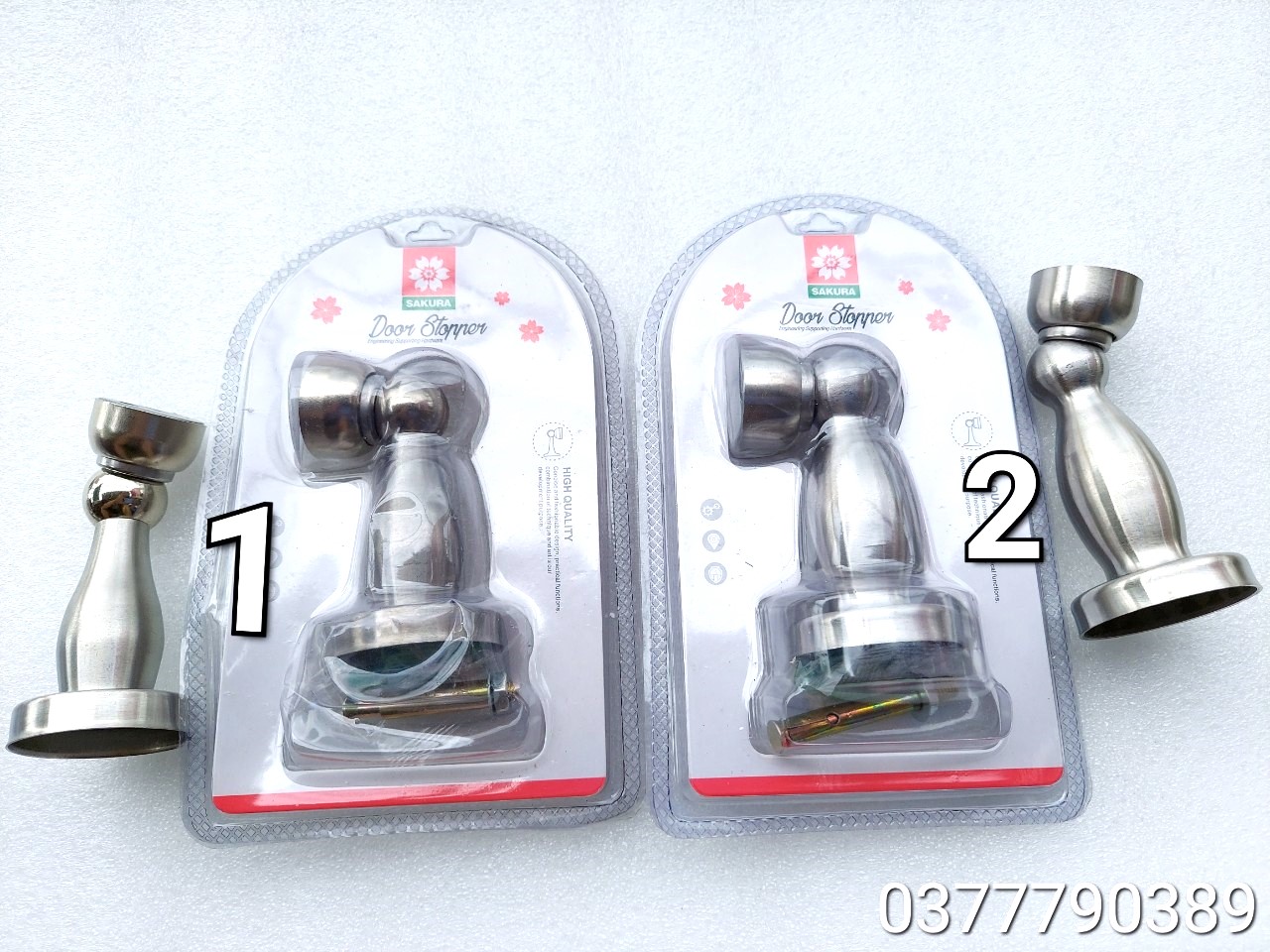 hít cửa inox nam châm chống va đập