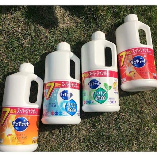 Nước Rửa Bát Kao 1380 ml Nhật không mùi