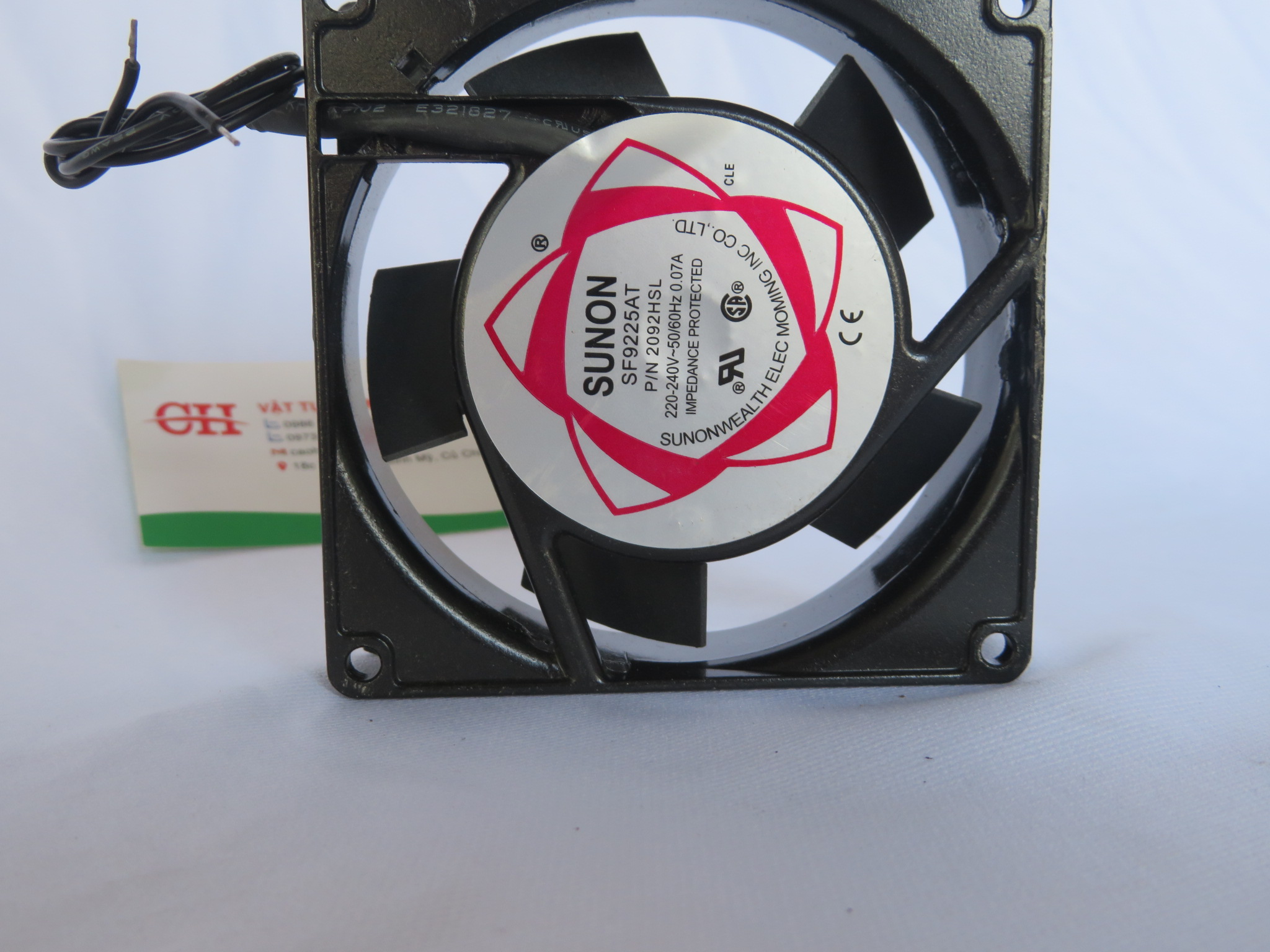 quạt tản nhiệt 220v 9x9cm