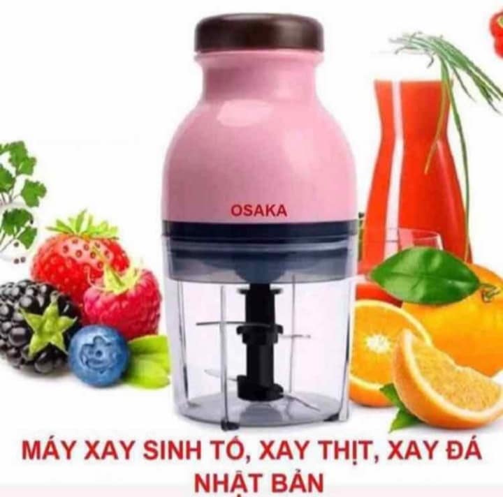 Máy Xay Sinh Tố, Xay Đá, Xay Thịt Đa Năng Cao Cấp Osaka,Máy xay sinh tốt cầm tay, máy xay thịt cá mini, Máy xay thịt cầm tay, Máy xay sinh tố mini, Máy xay thịt cá đa năng