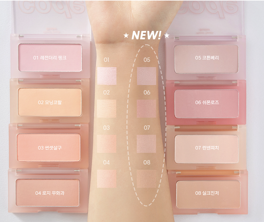 [T7.2026] Má hồng CODE Mood Touch Blusher 3.5g
