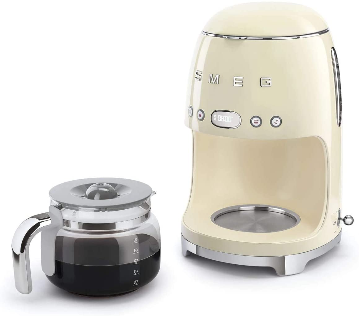 [Trả góp 0%]Máy pha cà phê nhỏ giọt cà phê phin Smeg DCF02CREU