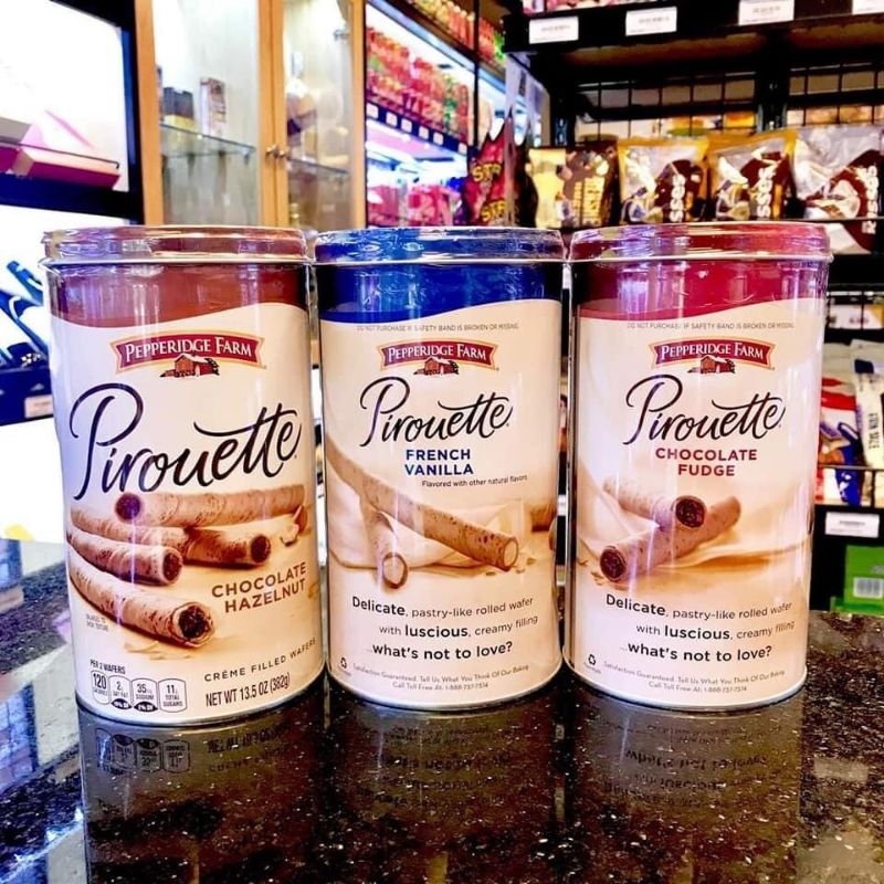 Bánh Quế lon Pirouette Pepperidge Farm 382G