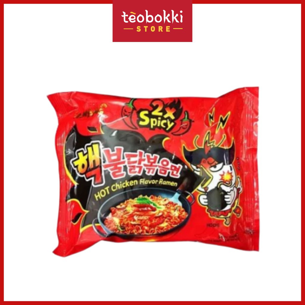 Mì gà cay 2x spicy Samyang 140g