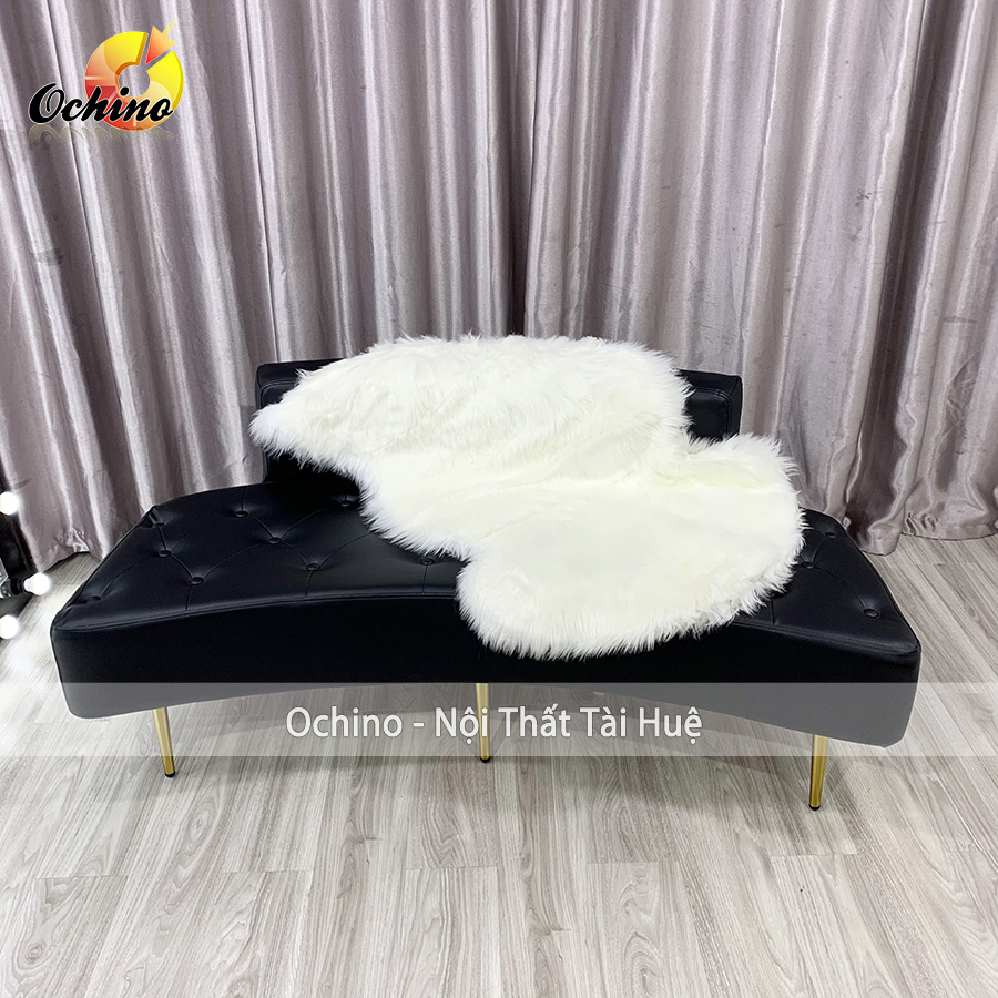 (FREESHIP) Ghế Sofa Nguyệt Để Phòng Khách Bọc Da Cao Cấp 1m4 (Hàng Sẵn)