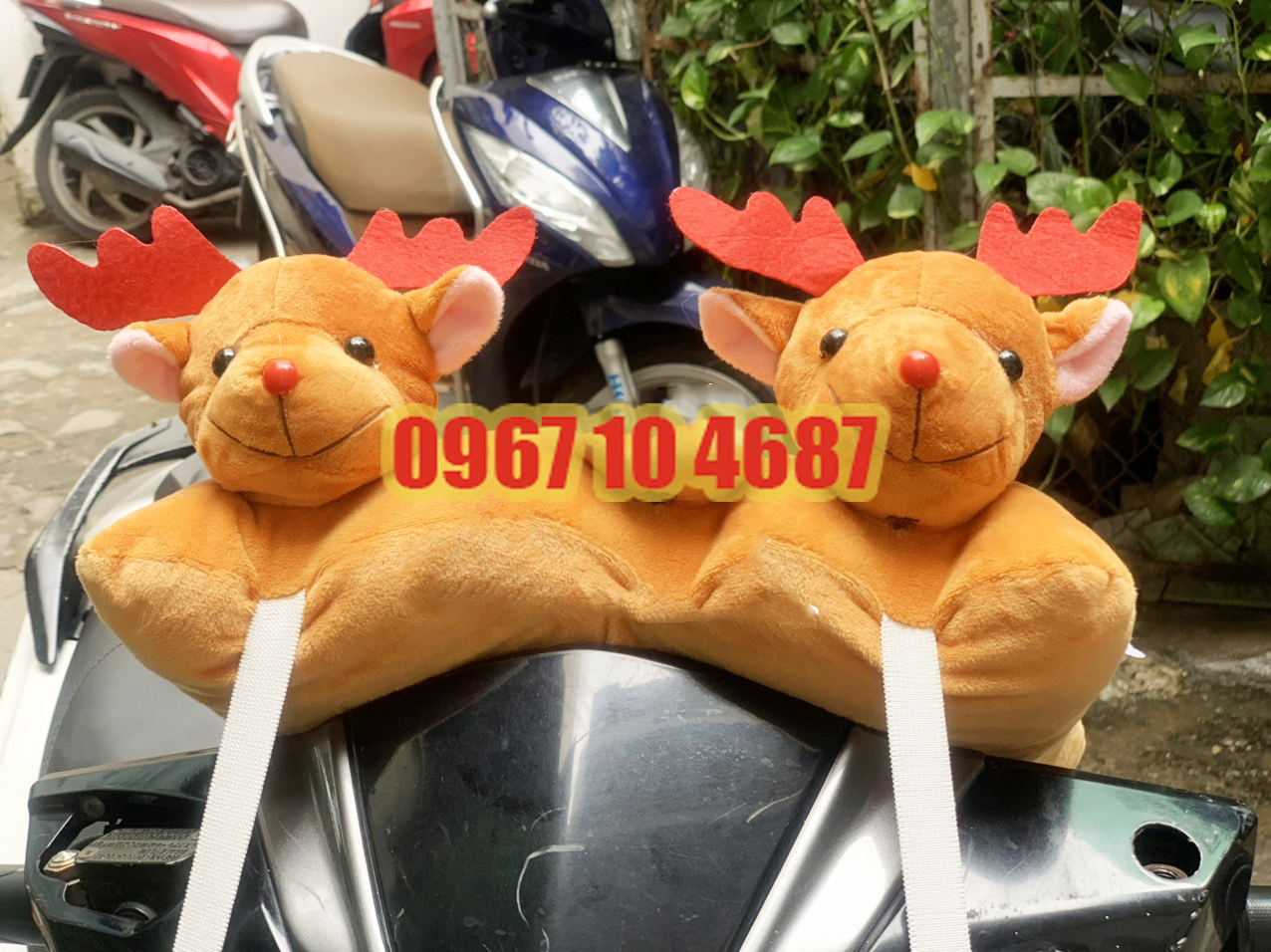 [HCM]Gối đi xe máy 2 đầu cho bé