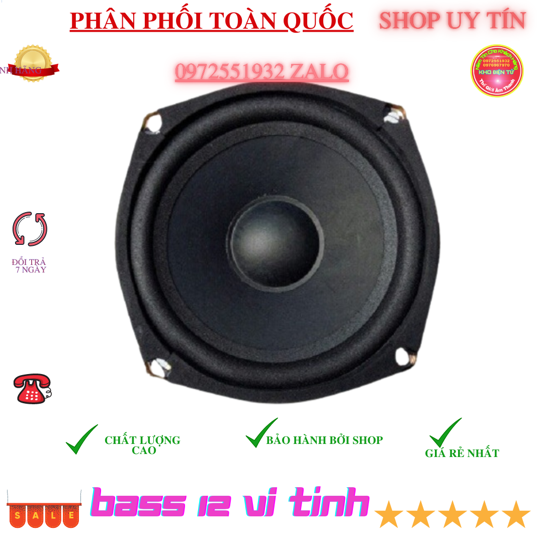 Củ loa sub  12cm cao cấp-Loa vi tính - giá 1 loa
