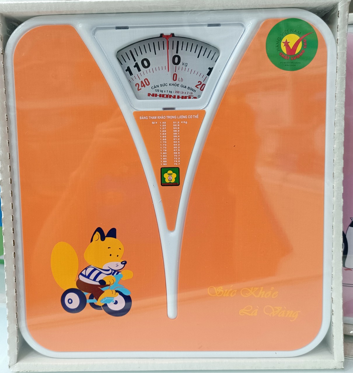 Cân sức khỏe Nhơn Hòa 120kg