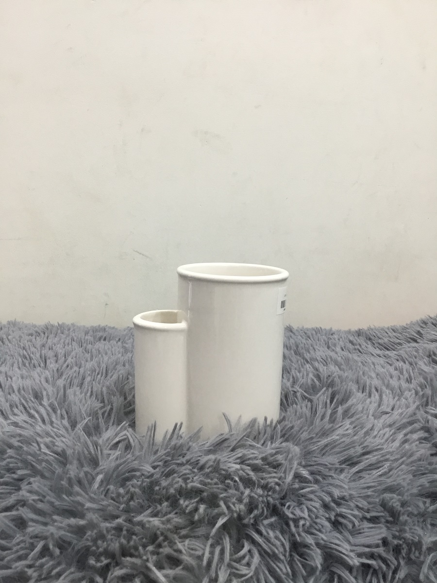 HỦ ĐỰNG ĐỦA 13 CM - GỐM SỨ CƯỜNG PHÁT