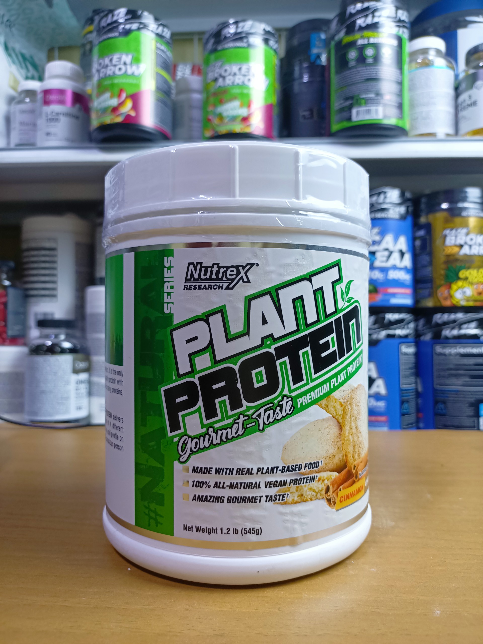 Whey thực vật Plant Protein (576g) Nutrex - Whey dành cho người ăn chay