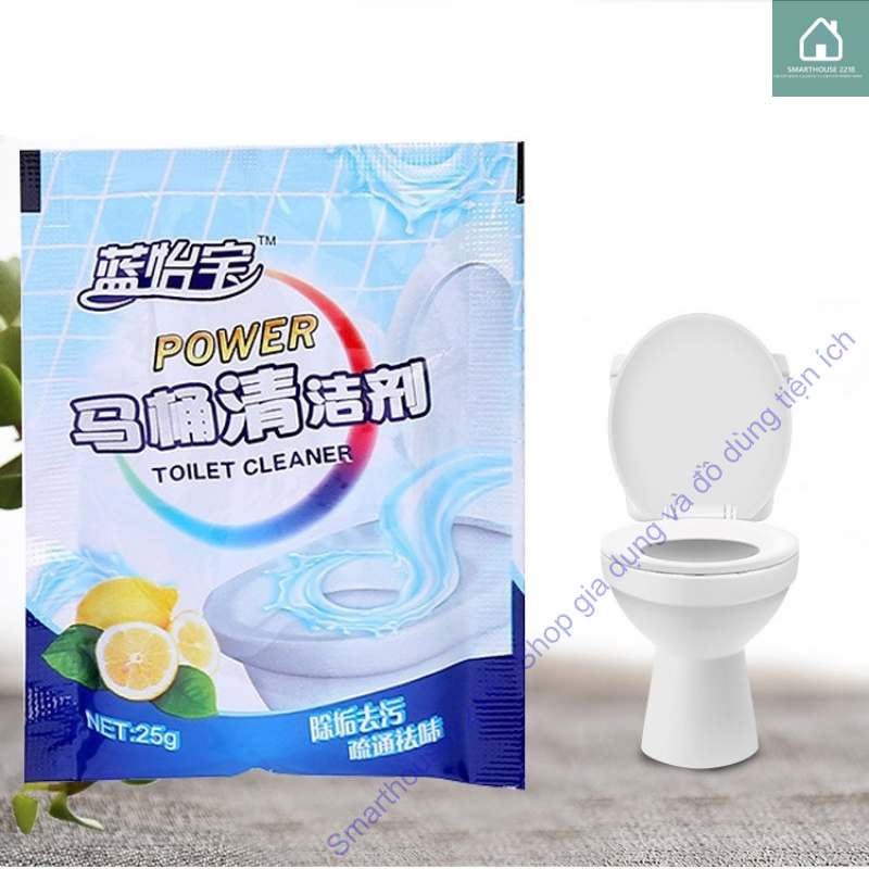 Bột thông tắc tẩy rửa bồn cầu đa năng
