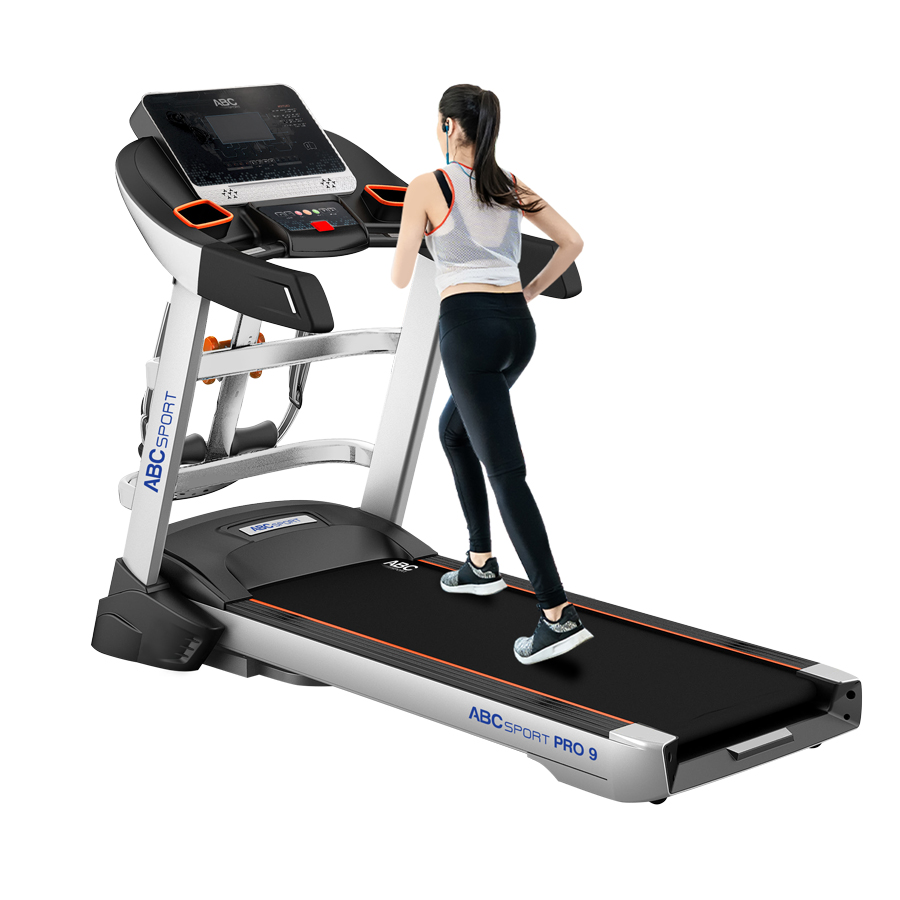 Máy Chạy Bộ Cao Cấp ABCSport PRO 9 Đa Năng Thảm rộng 55cm