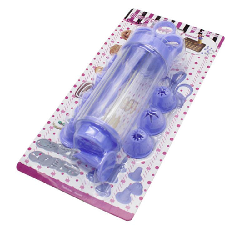 Khuôn nhấn bánh qui cookies press 10 mặt 8 đuôi bắt